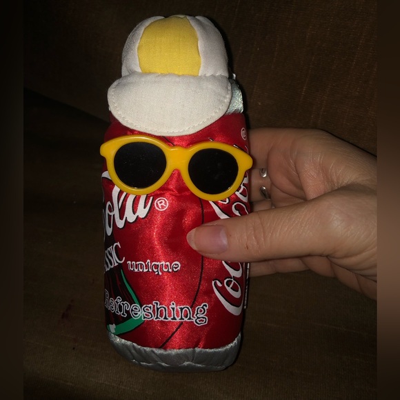 Rare! 1997 Coca Cola Can Plush- 703 $25 or $20 w/offer - Picture 1 of 3